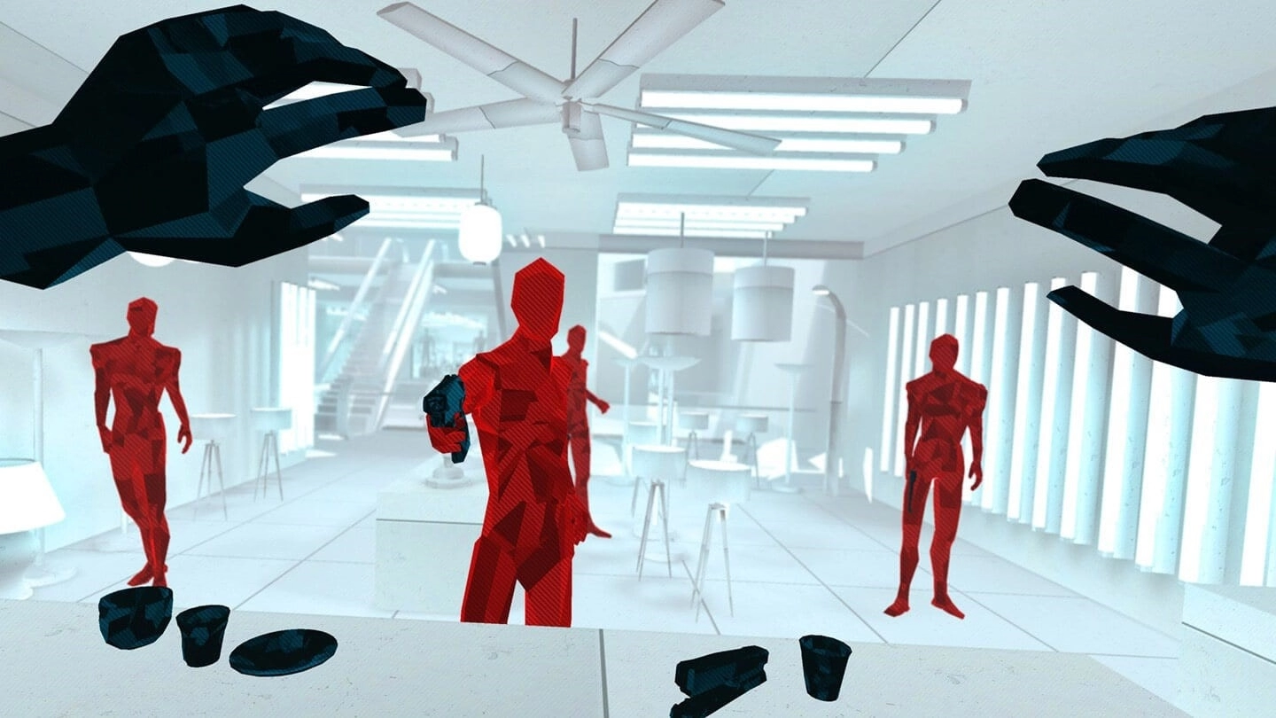 Скриншот Superhot, интригующей VR-игры