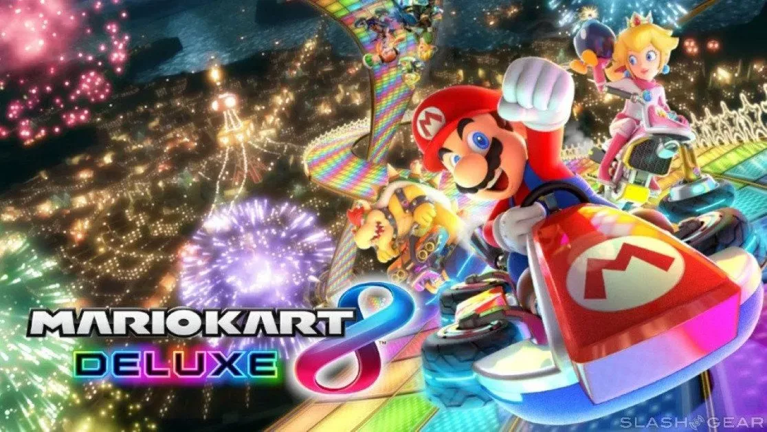 mario kart 8 deluxe переключатель эксклюзив