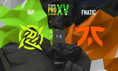 NIP обыграл Fnatic ESL Pro League Season 15