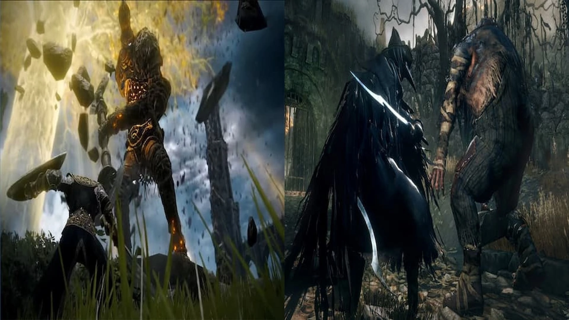 Bloodborne против Elden Ring