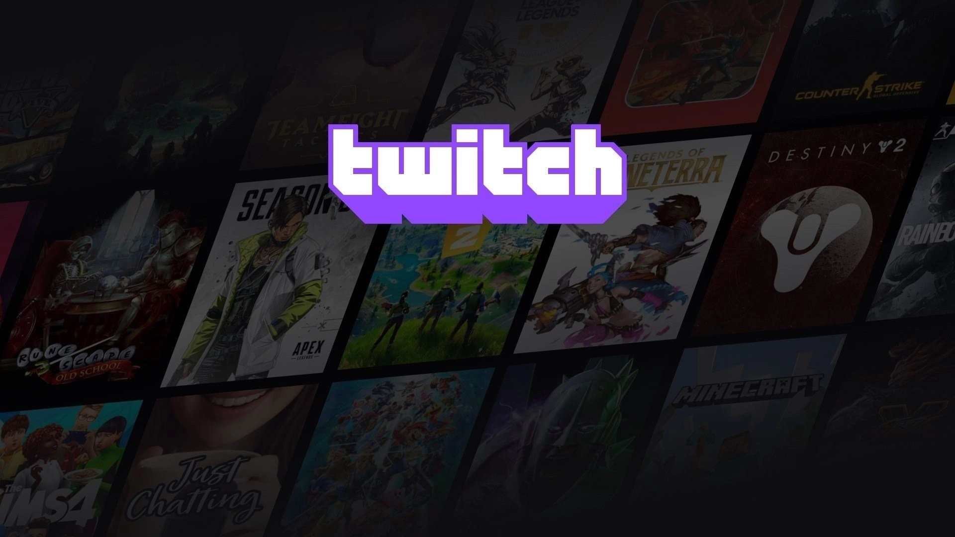 Самые популярные игры на Twitch